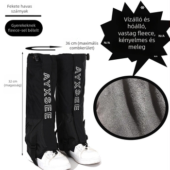 Túra lábszárvédők – TPR anyag, Color Blocking stílus, nyári használat