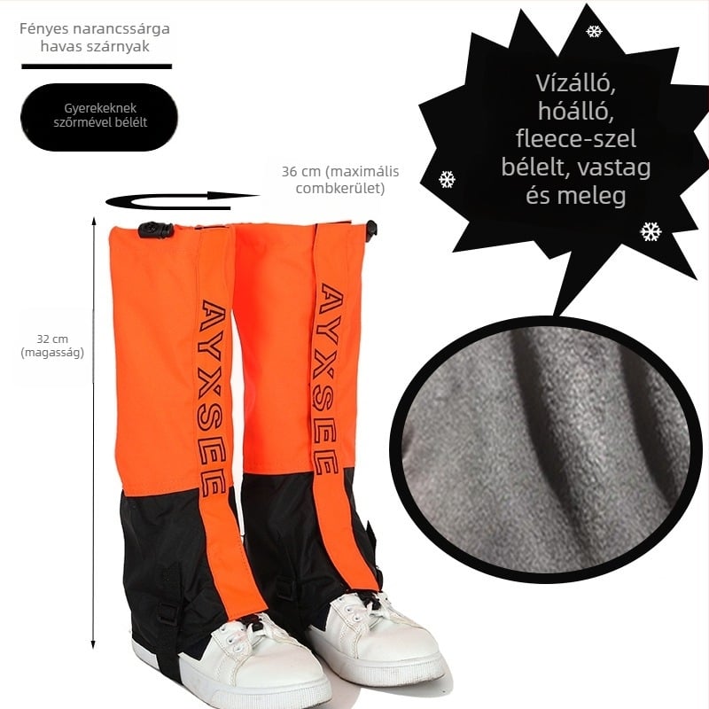 Túra lábszárvédők – TPR anyag, Color Blocking stílus, nyári használat