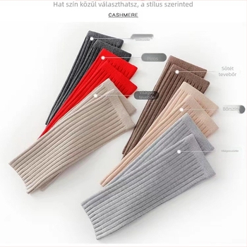  Kaszmír vádlivédő – felnőtteknek, vádlit támogató, futáshoz és edzéshez