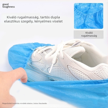 Egyszer használatos vastagított cipővédők beltérre — vízálló, csúszásmentes, dekontamináció és ellenállás a szennyeződés ellen