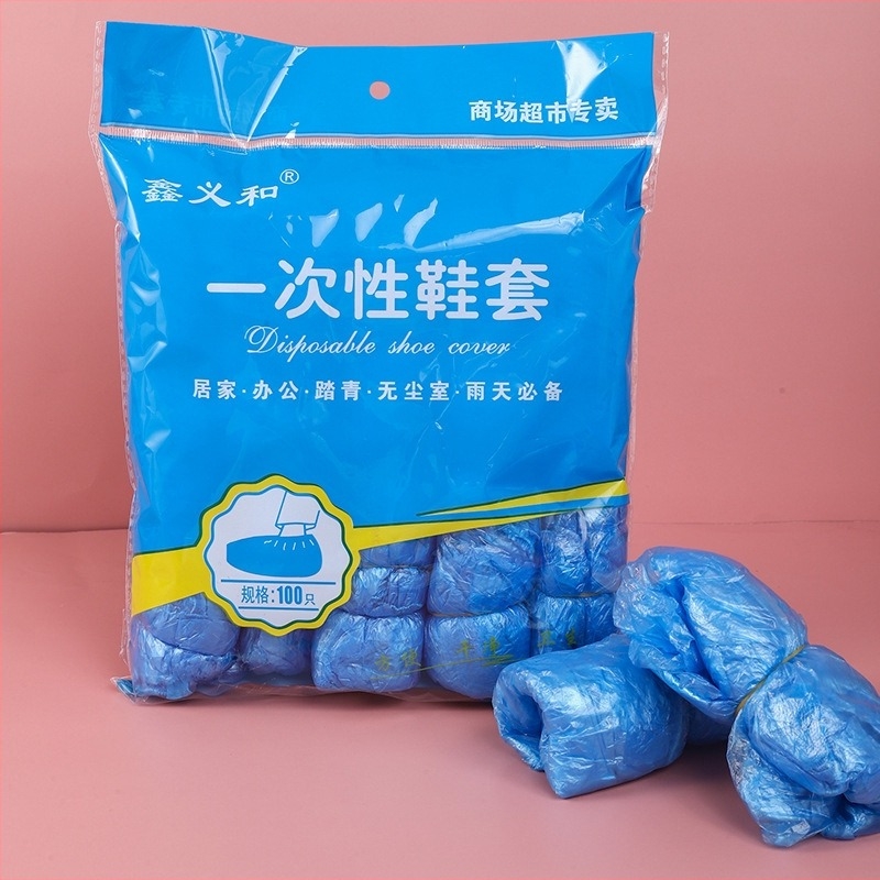Xinyihe PE műanyagból készült egyszer használatos cipővédők, univerzális felhasználás, porvédő, lejárati idő 36 hónap