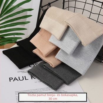 Pamut lábszárvédő és bokavédő felnőttek számára — ideális jóga, kerékpár, tánc (Márka: Garman cashmere; Anyag: pamut; Védett részek: alsó lábszár)