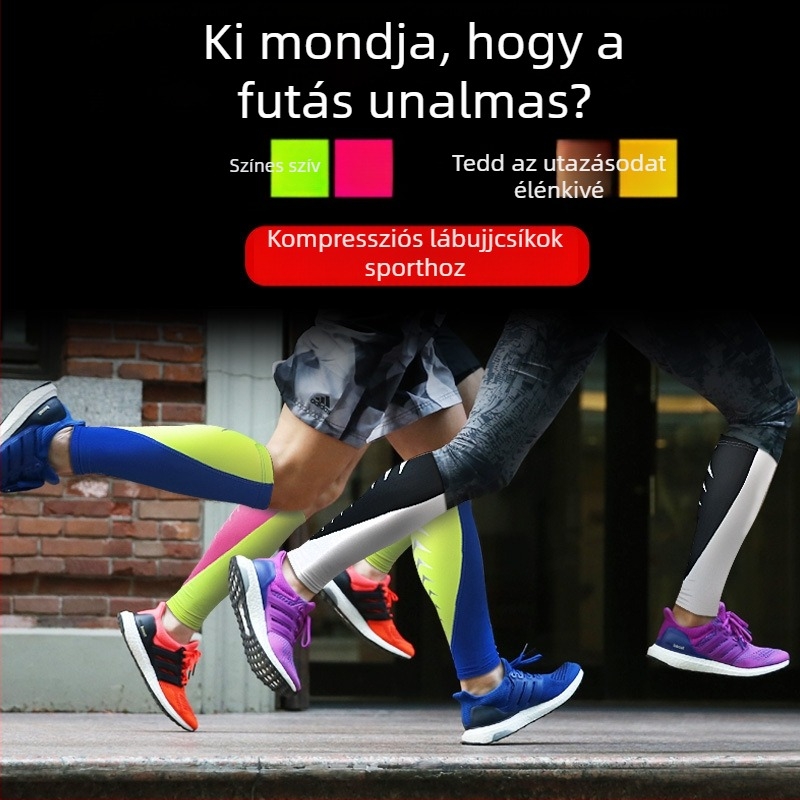 Szellőző lábszárvédők kompressziós térdvédőkkel és zoknikkal, futáshoz, kerékpározáshoz, futballhoz, kosárlabdához és túrázáshoz