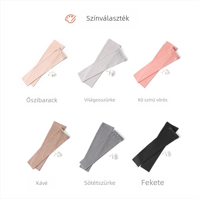 Lábszárvédő: hosszított térd fölötti zokni, De Velvet anyag, univerzális méret, vádlit védő