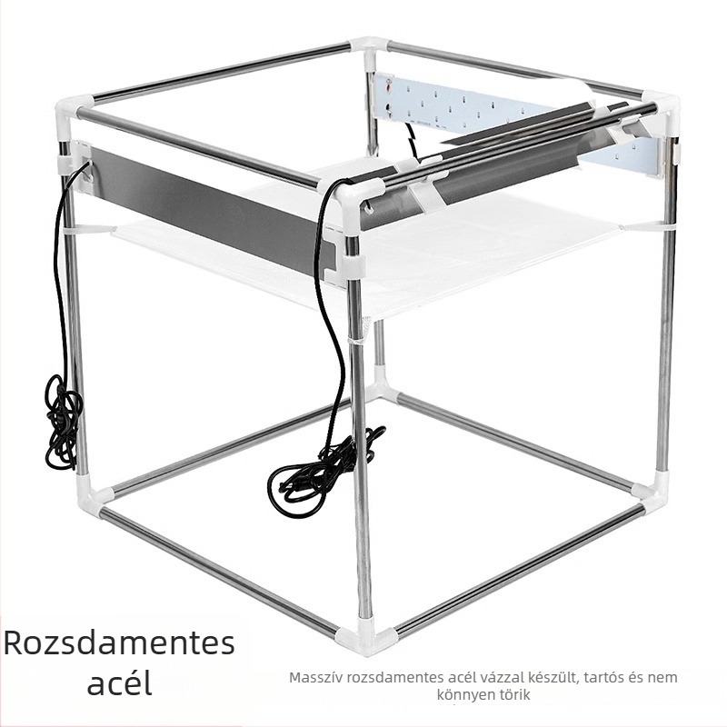 Shenniu LSD kompakt fotóstúdió fénydoboz LED-es lágy fénnyel, árnyékmentes kitöltő fény, mini fotóbox
