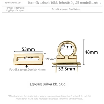 Fém öntvény mortise zár; ötvözet anyag, Meters márka, polírozott felület, Mortise lock sor