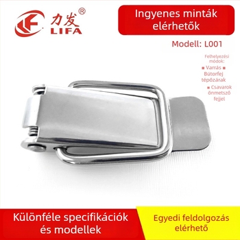 L001 modellű fém csat szállító- és szerszámtároló dobozokhoz