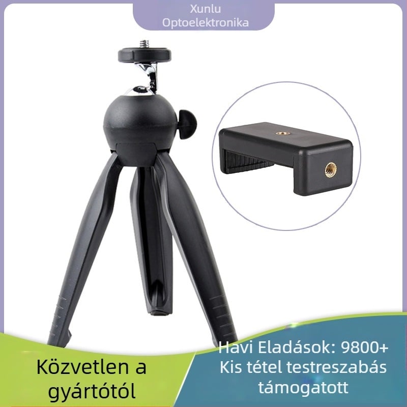 SEEKDEER Asztali mini állvány telefonhoz és kamerához – Hordozható fotózáshoz tervezett tripod