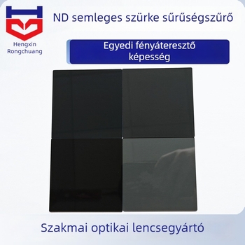 ND2–ND256 változtatható ND-szűrő optikai üvegből, semleges szürke
