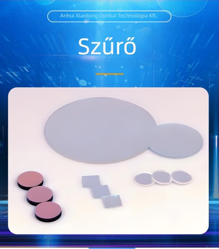 LiDAR szűrő 1550 nm Bandpass, optikai üveg, egyedi gyártású infravörös távolsági méréshez
