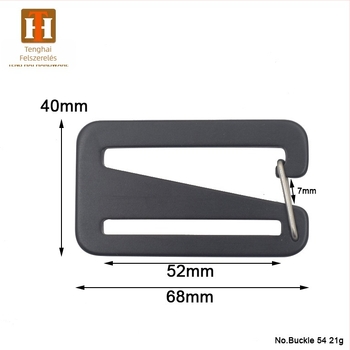 Alumínium rugós csat poggyászhoz, modell BUCKLE 53, TH Tenghai