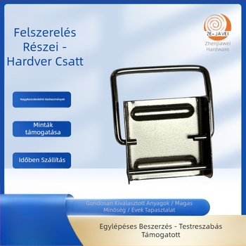 Gyorskioldó fémcsat táskákhoz, övekhez és ruházathoz — testre szabható