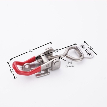 Rögzítőelem – rozsdamentes és szénacél, univerzális, modell 4002, Changxing Yijie