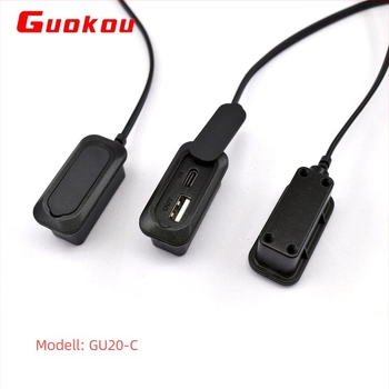 GUOKOU GU20 USB töltőkábel-adapter — Apple interfész, USB-C interfész, modell GU20, műanyag
