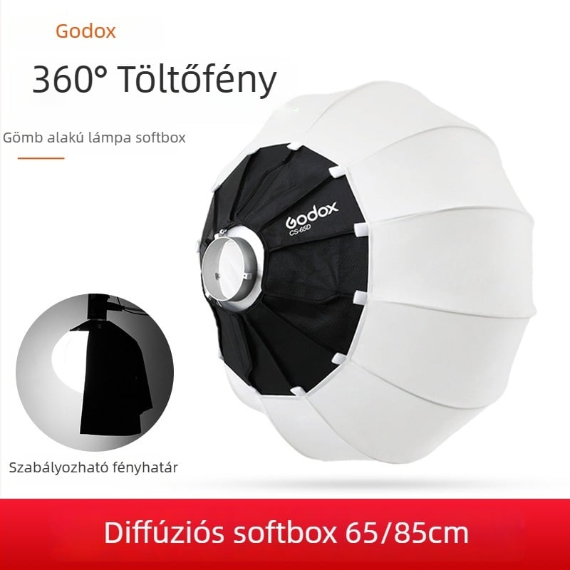 Fotózásra szánt Lantern Ball, God Cow márka, Lantern Ball modell, alumíniumötvözet
