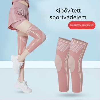 Felnőtt térdvédő – nylon-spandex-elasztikus rostok, sípcsontvédő, kosárlabdához