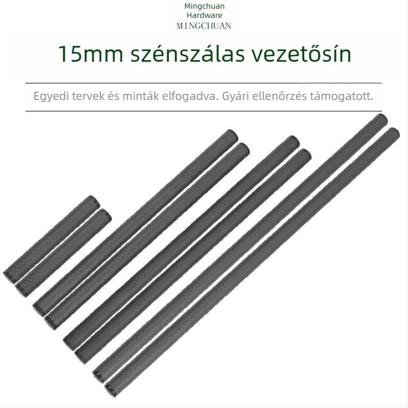 15 mm karbonszálas vezetősín pár SLR kamera fókuszáló készlettel — kompatibilis 15 mm csipesszel, súly 0,03 kg