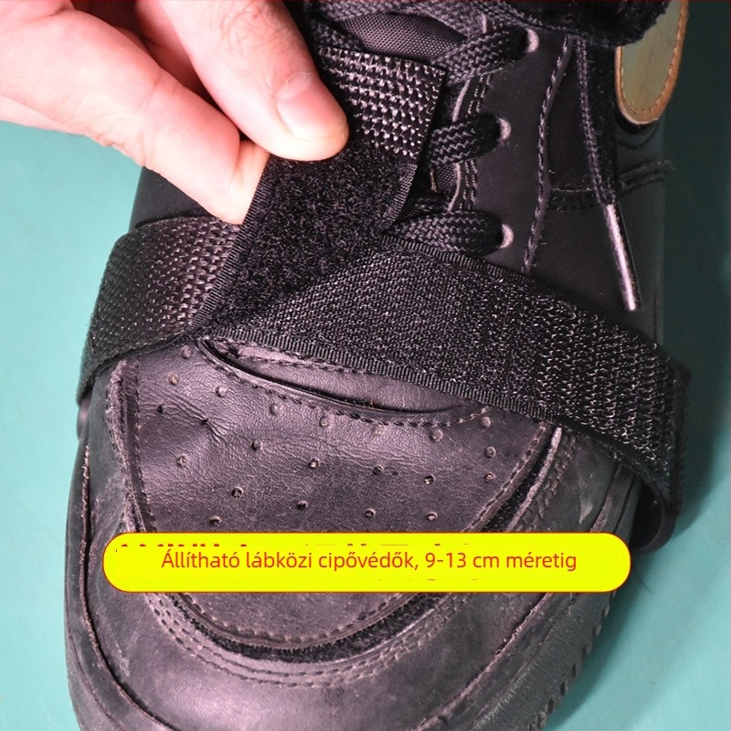Csúszásmentes cipővédő 5‑fogas cramponokkal, gumiból, 1 pár, Easy buckle