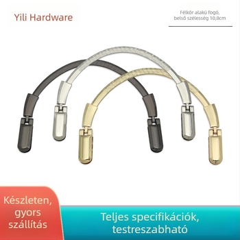 Yili hardware fém félkör alakú táska fogantyú – kopásálló poggyász-kiegészítő