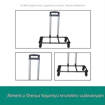 Alumínium teleszkópos hátizsák-kocsi keret – Enju, modell Ej8a04cj-c3, 2022 ősz