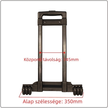 Alumínium utazótáska húzórúd – Huiqiao, utazótáskákhoz, szerszámos dobozokhoz, műszeres tokokhoz, kozmetikai táskákhoz és iskolai táskákhoz