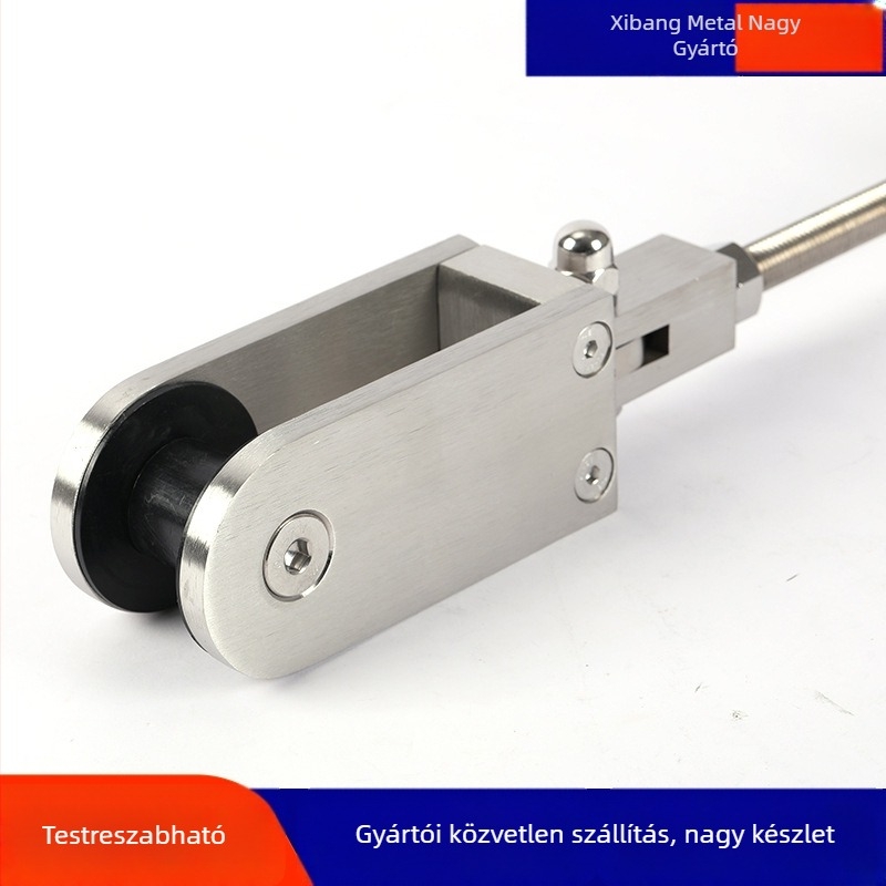 Üveg függőcsipesz, rozsdamentes acél, Xibang Metal, modern minimalist stílus, üveg függönyfalhoz