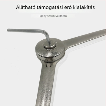 Ajtókhoz gázrugó, cink ötvözetből, modell FUS, az ajtó felnyitására és leeresztésére, modern minimál stílus