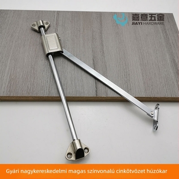 Két szakaszos emelő rúd bútorokhoz, cink ötvözetből, pozicionáló és állítható