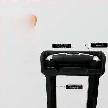 L11 bőröndhúzó rúd, hatszögletű teleszkópos vasrúd