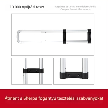 Alumínium teleszkópos poggyász-kocsi, modell H112-e, sorozat 112, márka Lianxing