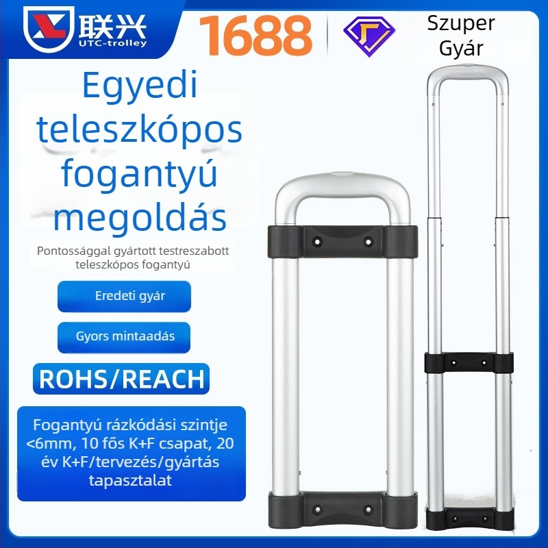 Alumínium teleszkópos poggyász-kocsi, modell H112-e, sorozat 112, márka Lianxing