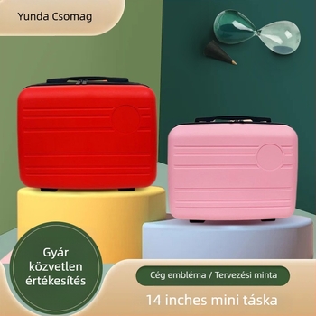 Sminkes táska - PP anyag, hordozható cipzárral, egyirányú kerekek, könnyű, nagy kapacitású, uniszex