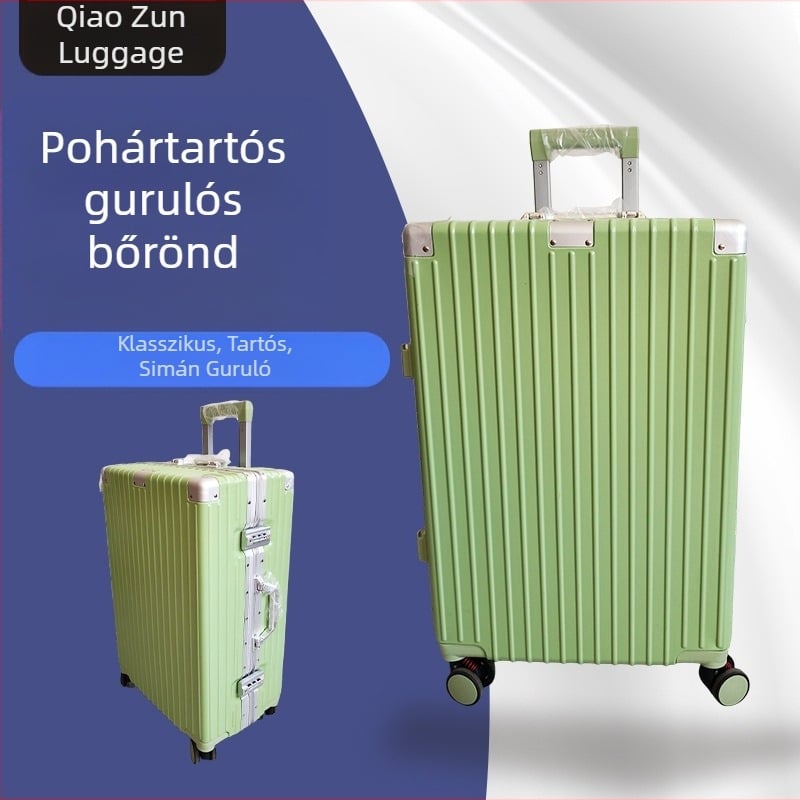 20 hüvelykes kézitáska, könnyű, elegáns, alumínium vázú, többfunkciós utazótáska