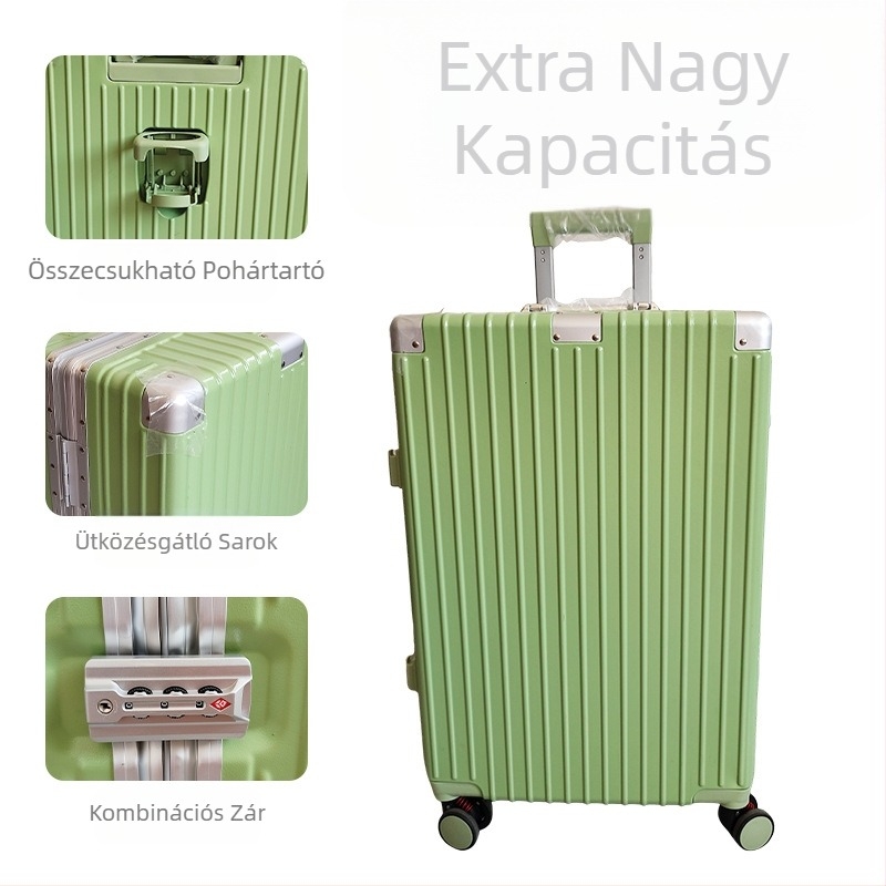 20 hüvelykes kézitáska, könnyű, elegáns, alumínium vázú, többfunkciós utazótáska