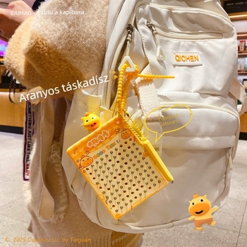 Baimao eredeti mágneses acélgolyós rajztábla kulcstartó Capybara Lulu gyerekeknek