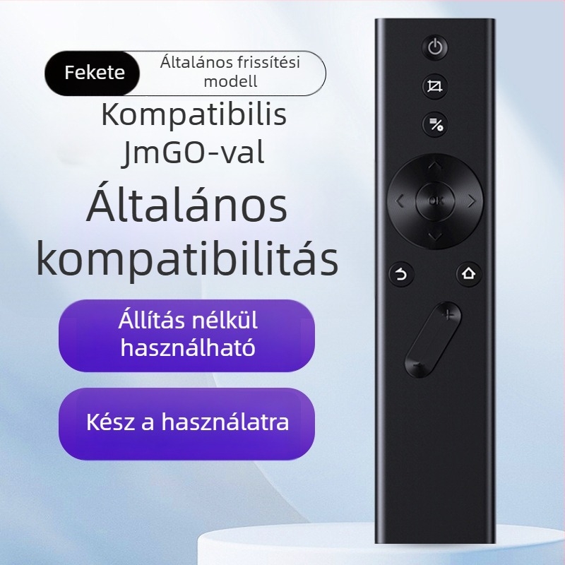 CYU TV távirányító – univerzális, Bluetooth hangvezérlés, 8 mm átviteli távolság