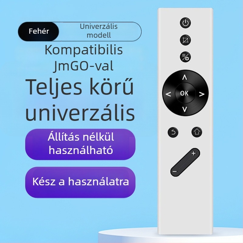 CYU TV távirányító – univerzális, Bluetooth hangvezérlés, 8 mm átviteli távolság