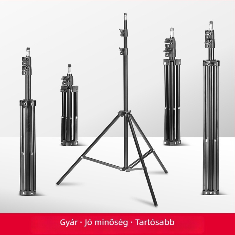 Tusheng Padlón álló állvány mobiltelefonhoz — Vas konstrukció, 0,5 kg, 2–3 szakasz