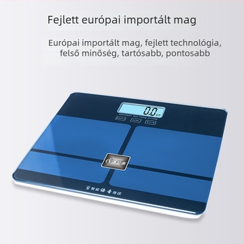 Beja intelligens hangos elektronikus mérleg, újratölthető, pontos testsúlymérés otthonra, kollégiumi szobára és edzéshez