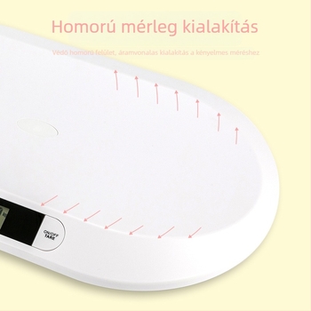 CHANGXIE B1 Kompakt otthon használatra szánt elektronikus mérleg, hordozható, 10 g–20 kg mérési tartomány, grammos precizitás, méretek 56×32×2,8 cm