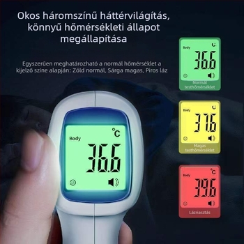 Orvosi infravörös lázmérő IM-9001, automatikus elektronikus lázmérő otthoni használatra, klinikai precizitás