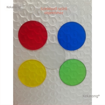 Mikroszkóp színszűrő lencse a kontraszt növelésére, Kekatong modell, lézeres működési elv