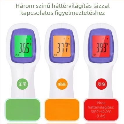 Orvosi infravörös homlokhőmérő, kézi készülék otthoni használatra, infravörös hőmérséklet-pisztoly homlok méréssel, jóváhagyva Guangdong Machinery Note 20182070931