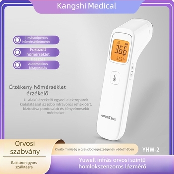 Yuyue frontális érintkezés nélküli infravörös hőmérő, orvosi minőségű, csecsemők és felnőttek számára, otthoni multifunkcionális