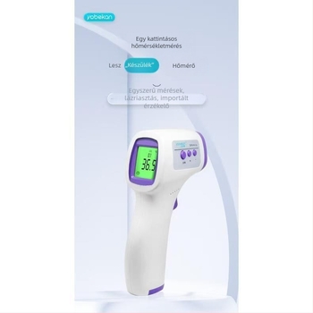 Bezkontaktus infravörös homlokhőmérő felnőtteknek és gyermekeknek, Youbeikang orvosi hőmérő, modell Thermometer, termék szám 001, orvostechnikai eszköz jóváhagyása 20182220044, országos garancia