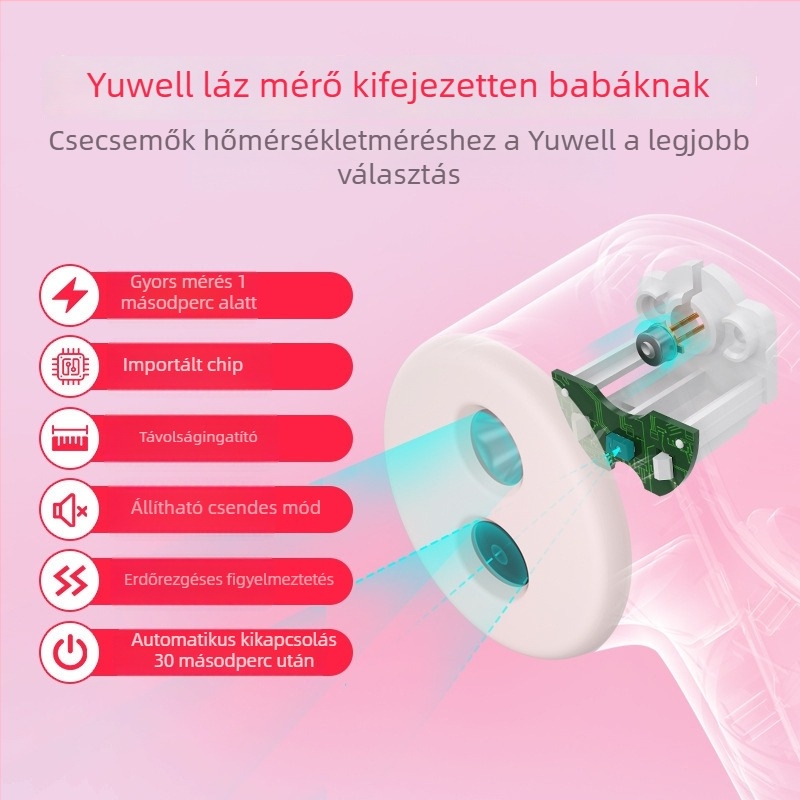 Yuyue Medical YT-1 infravörös elektronikus homlokhőmérő felnőttek és csecsemők számára