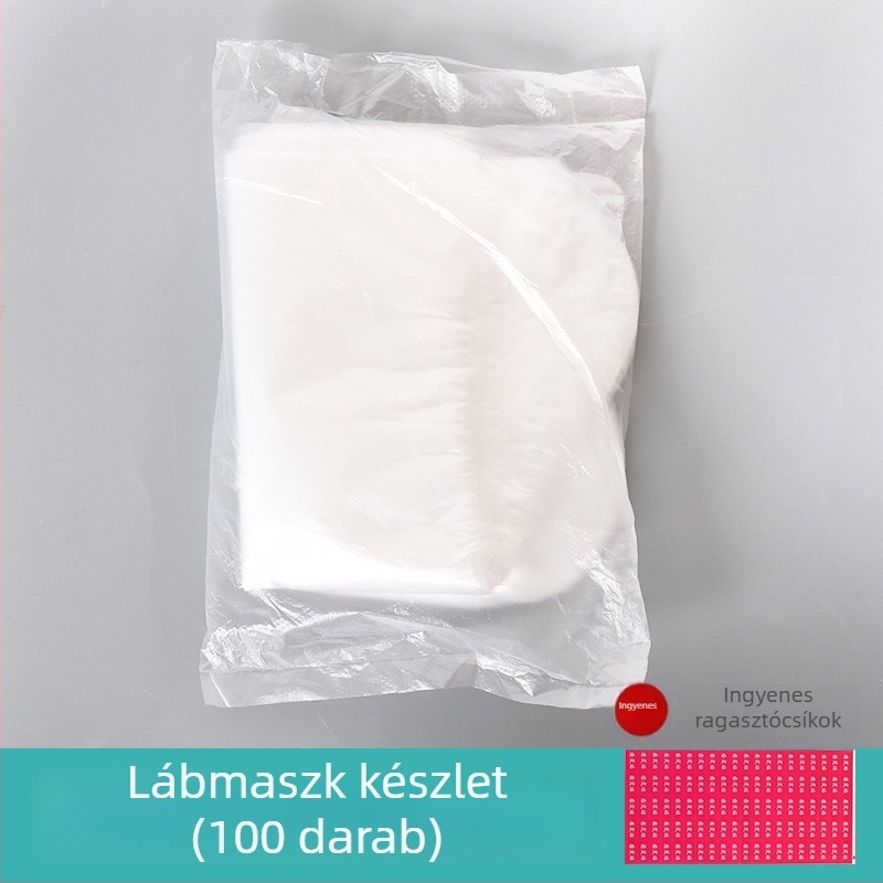Egyszer használatos műanyag lábmaszk fedél – hidratáló és vízálló lábápolás lábáztatáshoz