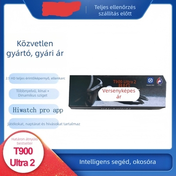 S10 Ultra okosóra Bluetooth hívásokkal, pulzusmérés, véroxigén-szint mérés, alvásfigyelés, Android-kompatibilis