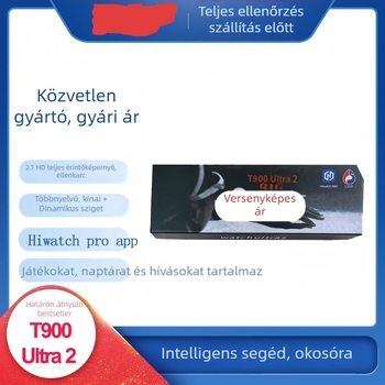 S10 Ultra okosóra Bluetooth hívásokkal, pulzusmérés, véroxigén-szint mérés, alvásfigyelés, Android-kompatibilis