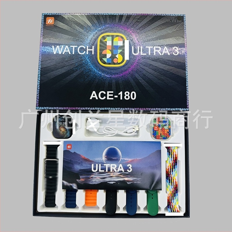 ACE-180 okosóra szívritmus-, vér oxigén- és alvásfigyeléssel, 44 mm-es alumíniumötvözet tokkal, iOS-kompatibilis